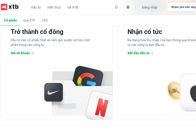 Đầu tư dễ dàng, không cần vốn lớn vào Amazon thông qua XTB